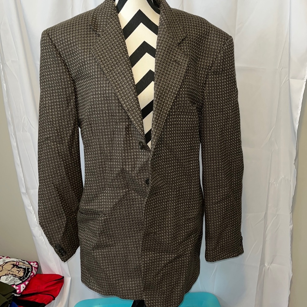 Mani Saks Fifth Avenue Wool Blazer